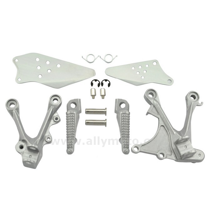 74 Kawasaki Zx6R Zx636 2005-2008 Motorcycle Front Passenger Foot Pegs Rest Brackets